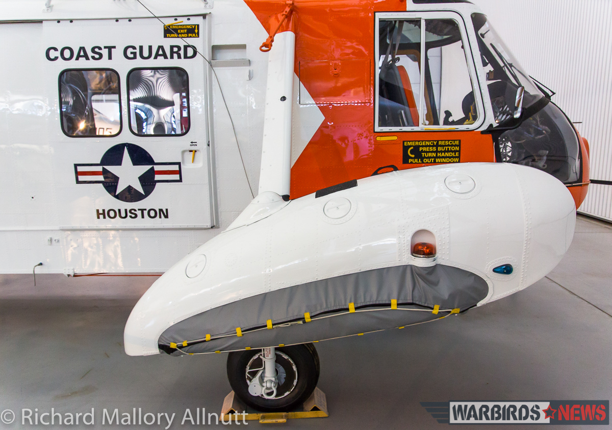 Smithsonian's Udvar-Hazy Center Features Two New Aircraft 14 The details in the helicopter's restoration are up to NASM's extremely high standards. Just note the fine fabric work on the pontoon. (photo by Richard Mallory Allnutt)