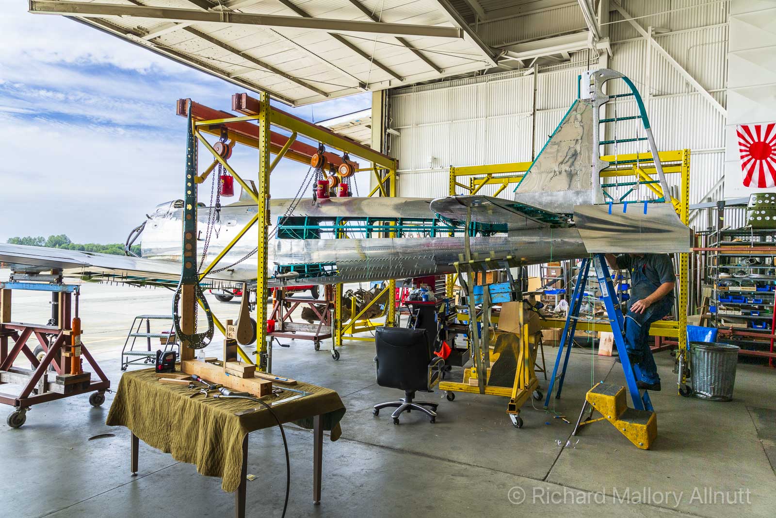 The Military Aviation Museum's A6M3 Zero 11 C8A6513 Richard Mallory Allnutt photo Legend Flyers Everett WA August 24 2015 HDRsmall