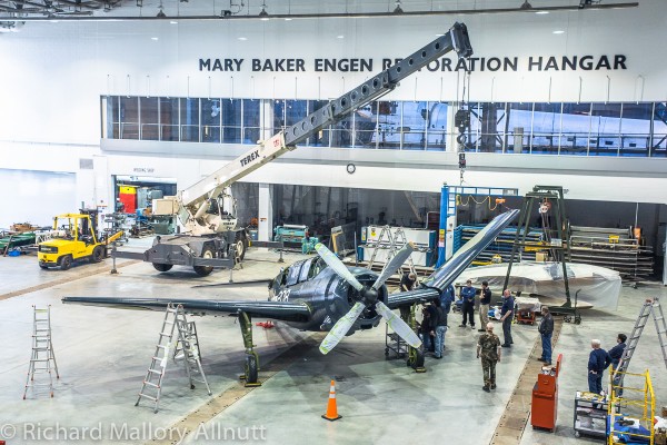 Helldiver Regains Her Wings 12 _C8A7175 - Richard Mallory Allnutt photo - NASM Udvar-Hazy - Chantilly, VA - March 23, 2014