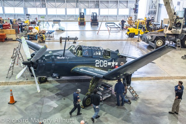 Helldiver Regains Her Wings 11 _C8A7197 - Richard Mallory Allnutt photo - NASM Udvar-Hazy - Chantilly, VA - March 23, 2014