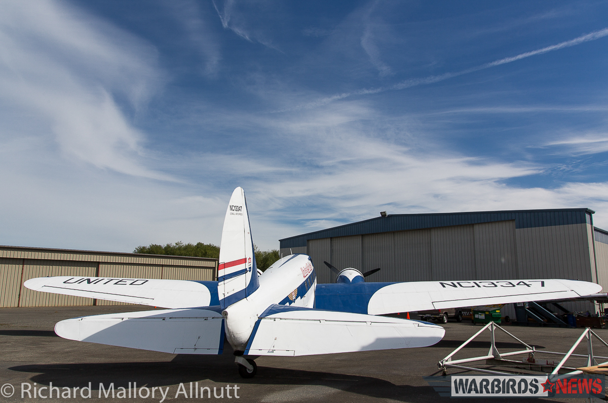 Last Ever Boeing 247D Flight Took Place Today! 13 The Museum of Flight's Boeing 247D seen here in outside storage at Paine Field in August, 2015. (photo by Richard Mallory Allnutt)