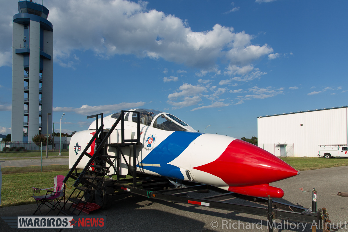 Collings Foundation Wings of Freedom Tour 2016 - Last Few Days 16 The forward fuselage of an F-4 Phantom II was open for visitors during the Collings Foundation's recent visit to Roanoke, Virginia. (photo by Richard Mallory Allnutt)