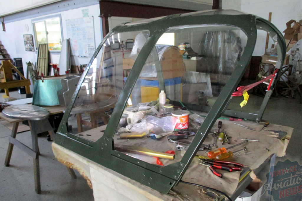 CAC Boomerang Restorations Downunder - June 2022 Update 10 CA 12 Boomerang A46 54 Canopy
