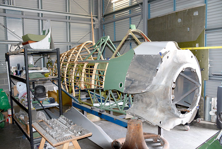 Boomerangs Downunder - A Restoration Report 10 CAC Boomerang A46 140 is being restored by Ian Baker for a new owner