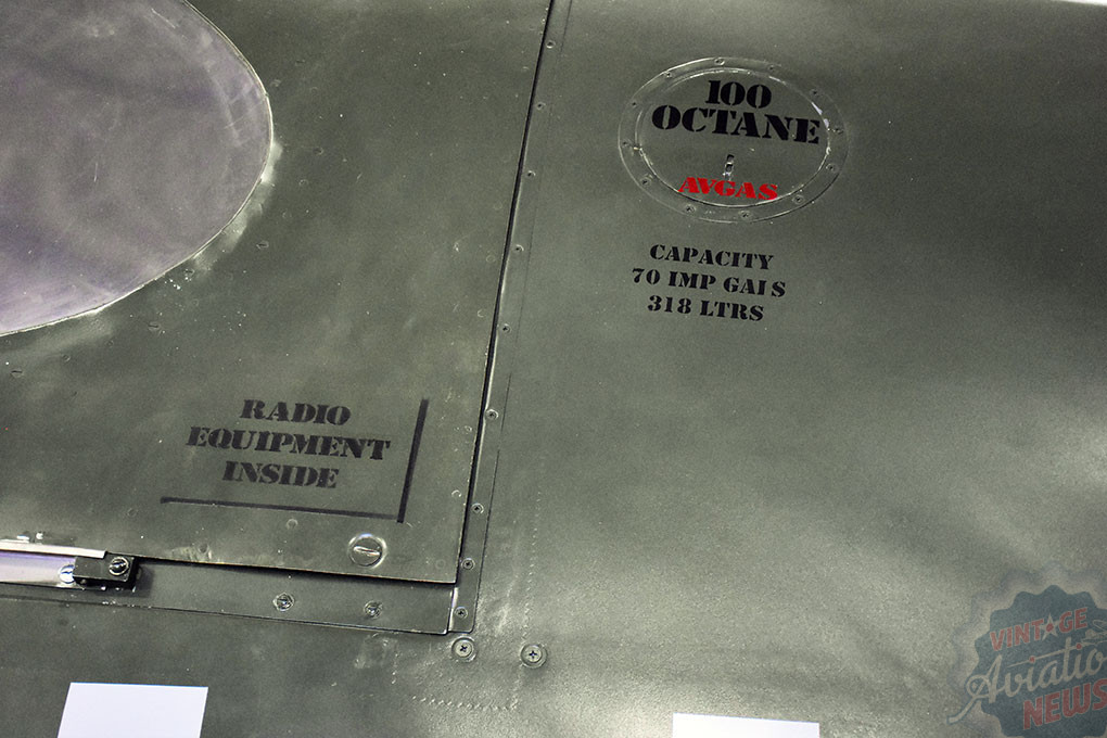 CAC Boomerang Restorations Downunder - June 2022 Update 12 CAC Boomerang A46 54 stencils and serial detail