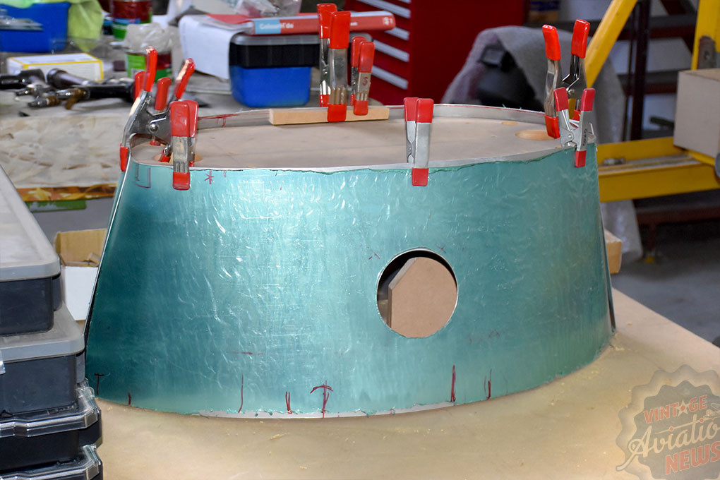 CAC Boomerang Restorations Downunder - June 2022 Update 18 CAC Boomerang oil tank under construction