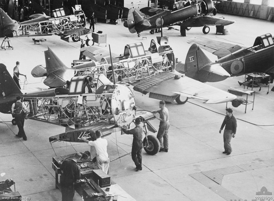 CAC Wirraway Rescued from Lake Corangamite in Australia 10 CAC AWM 00626 06