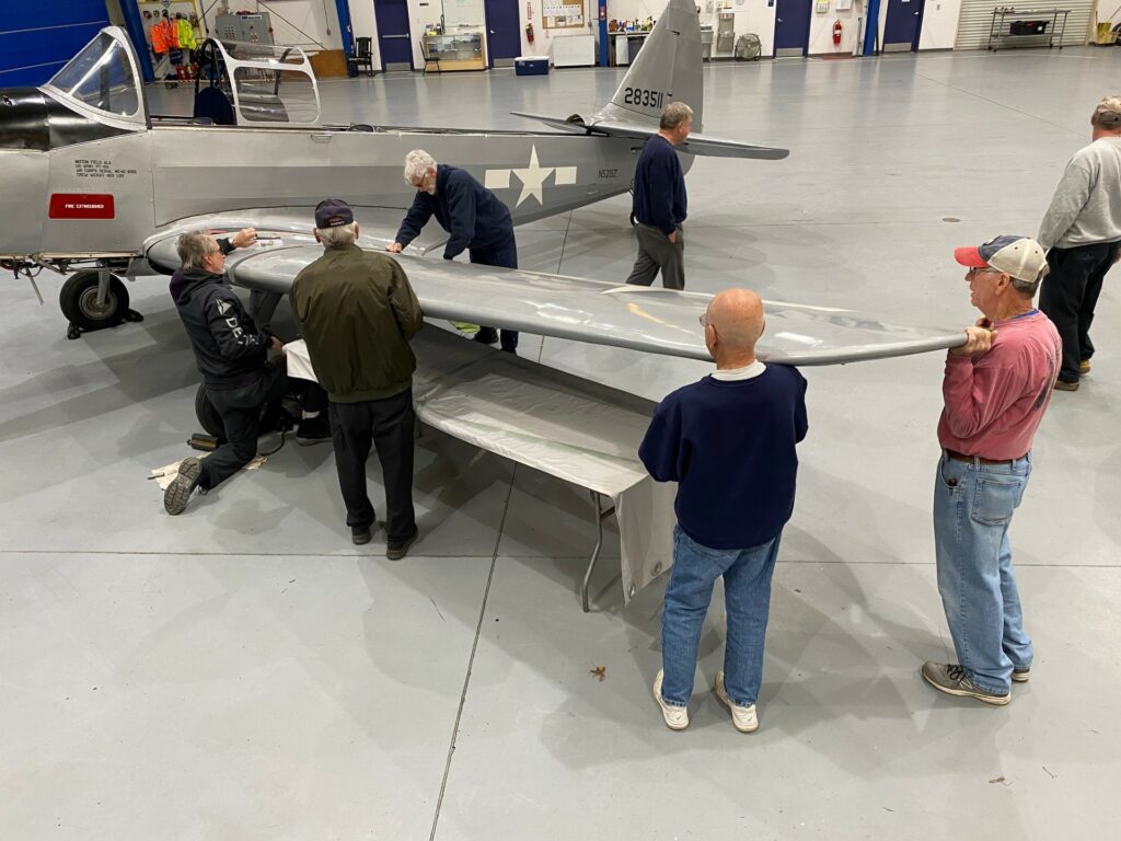 Tuskegee Airmen PT-19 Trainer Restored By CAF Airbase Georgia Returns To The Skies 11 CAF Airbaase Geprgoa PT 19 Restoration