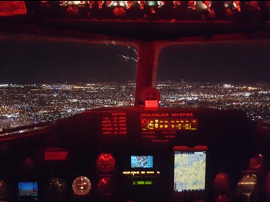 Scenic Night Flights in the CAF Airbase Arizona's Combat Veteran C-47A Skytrain 10 CAF Airbase Arizona C 47