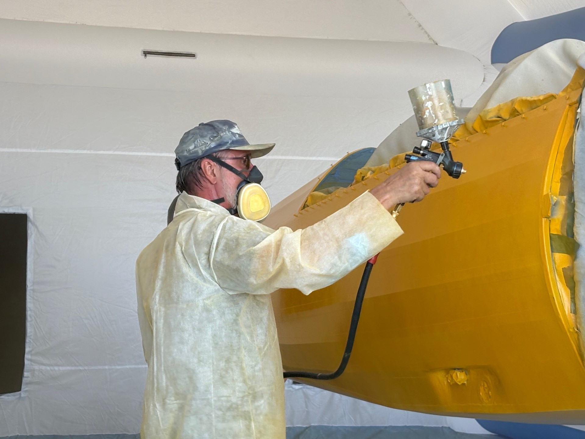 CAF Airbase Georgia Advances Restoration of Navy Stearman N2S-2 15 CAF Airbase Georgia Advances Restoration of Navy Stearman N2S 2