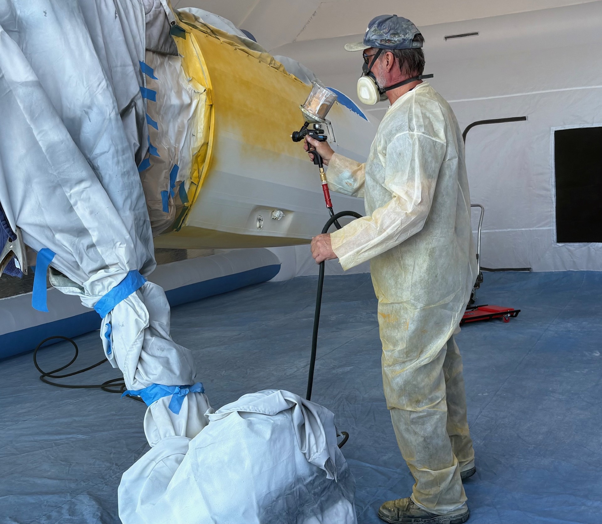 CAF Airbase Georgia Advances Restoration of Navy Stearman N2S-2 11 CAF Airbase Georgia Advances Restoration of Navy Stearman N2S 2 7