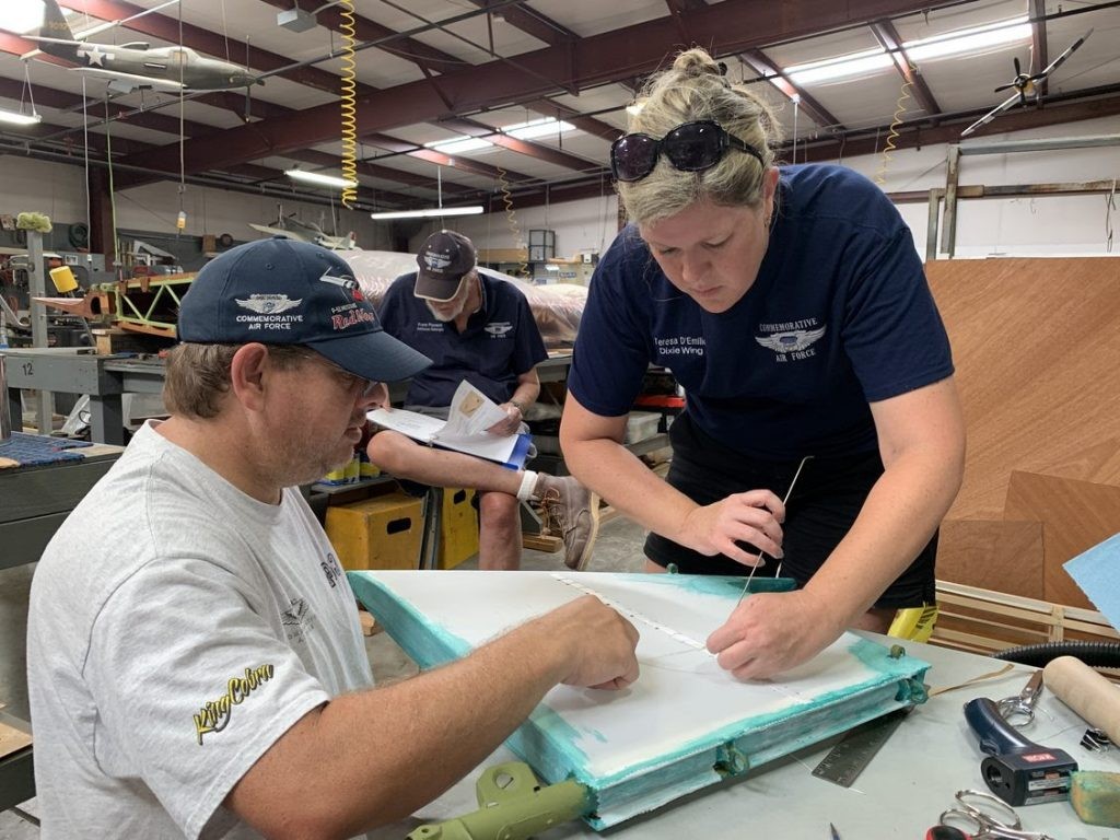 CAF Airbase Georgia's Boeing N2S Kaydet - Restoration Update December 2021 10 CAF Airbase Georgia PT 17 Stearman N2S Kaydet Restoration Update 3