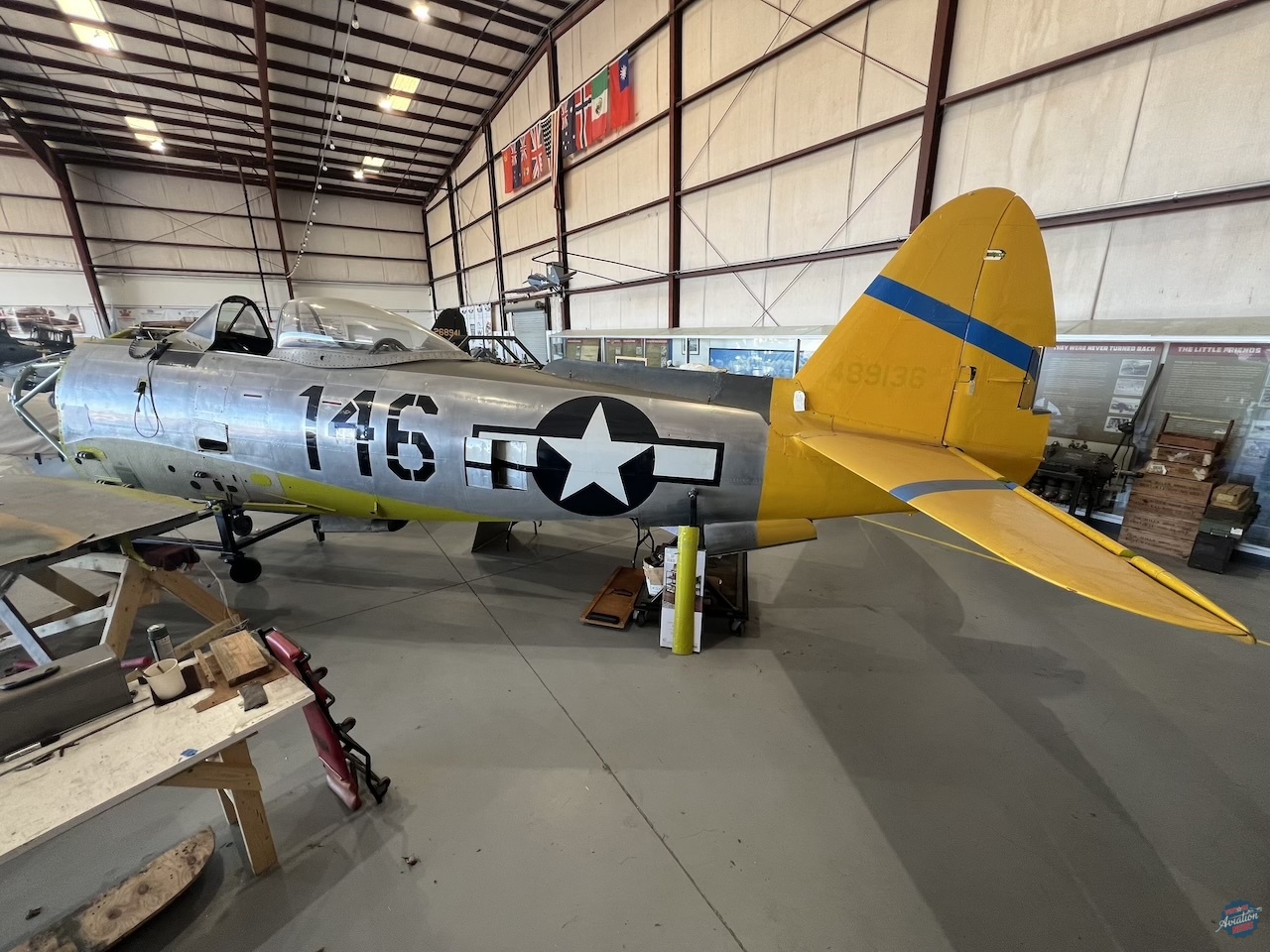 Airbase Georgia P-47N Thunderbolt Soars in 12 Planes of Christmas, Stretch Goal Announced 10 CAF Airbase Georgias P 47N Thunderbolt s n 44 89136 7326
