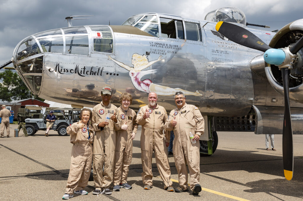 CAF Minnesota Wing Announces Joint B-29 DOC and B-25 Miss Mitchell Appearance in St. Paul Downtown Airport 12 CAF B 25 Miss Mitchell