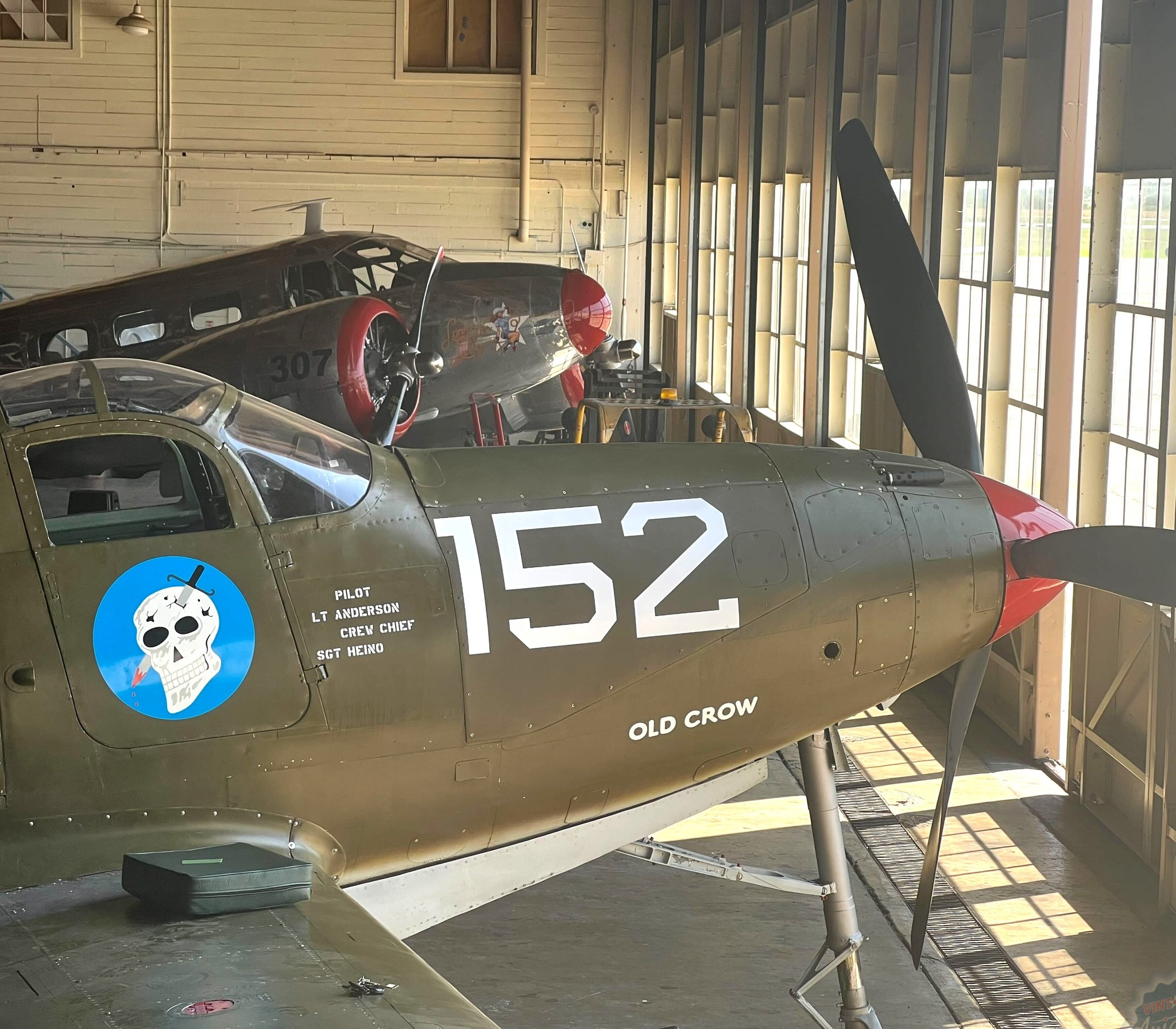 CAF CenTex Wing to Unveil New P-39 Livery Honoring WWII Ace Bud Anderson 10 CAF Centex Wing Unveiling P 39 New Livery Honoring WWII Ace Bud Anderson