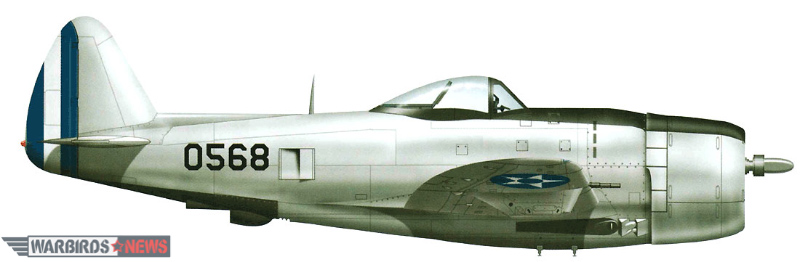 A P-47 Thunderbolt Survivor's Latin American Story 17 A color profile of the post-conflict Guatemalan F-47N. (photo via Augusto de León Fajardo)