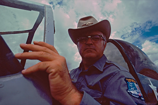 CAF Logo Becomes Official Texas State Symbol 10 CAF Founder Lloyd Nolen taken by CAF Col Phil Makanna