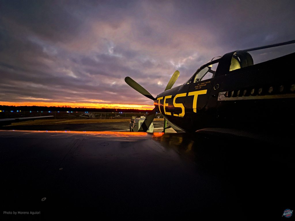 The Importance of Recurrent Training in Aviation and Warbird Operations 26 CAF P 63 Kingcobra Sunset