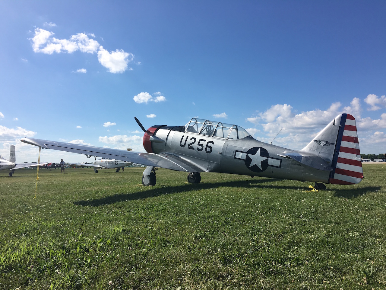 CAF Announces Program to Honor Women Airforce Service Pilots 11 CAF T-6 painted in a typical WASP paint scheme