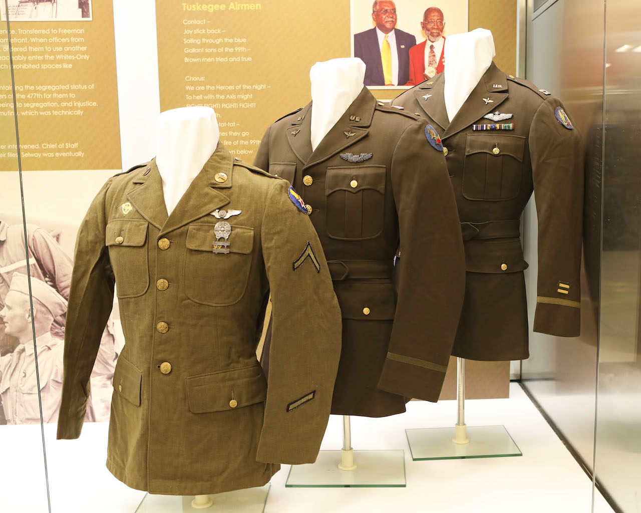 CAF Dixie Wing Honors WWII Heroes, Homefront and Local Heroes at Atlanta Airport 10 WW2 Army Officer’s Dress Coat Belonging to William J. Faulkner who was killed on November 7, 1944. Faulkner was a graduate of Morehouse College in Atlanta. On Loan from the Alan B. Taylor Collection, Springfield Ohio