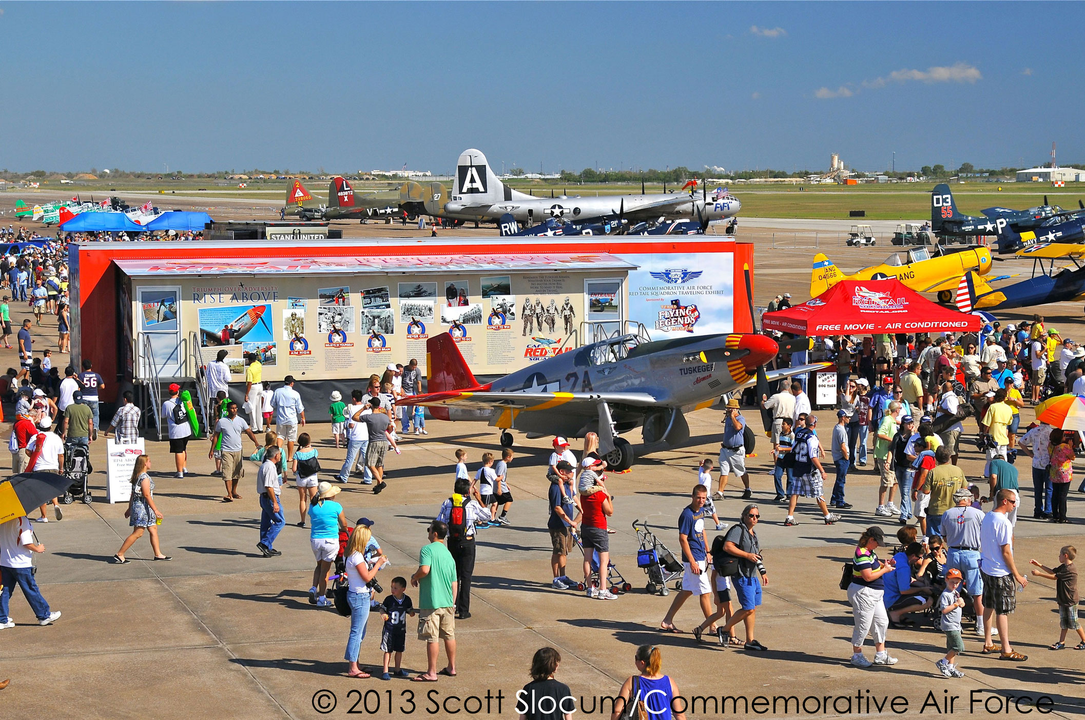 CAF Red Tail Squadron Announces 2026 RISE ABOVE Traveling Exhibit Tour 12 CAF RedTail RiseAboveTour ScottSlocum 1