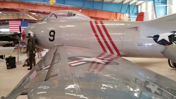 The War Eagles Air Museum's FJ-2 Fury 10 Image by Elena early DePree