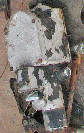 XP-82 Twin Mustang - November 2015 - Restoration Update 15 The XP-82 Carburetor Air Temperature (CAT) Control Motor. The unit had suffered extensive corrosion damage internally due to decades of exposure to the elements. (photo via Tom Reilly)