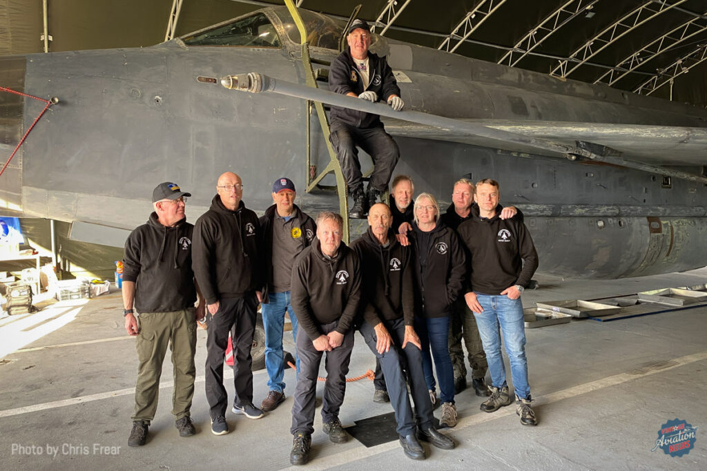 English Electric Lightning XR724 Fires Up at Binbrook After Decades of Silence 14 CFrear LA 6