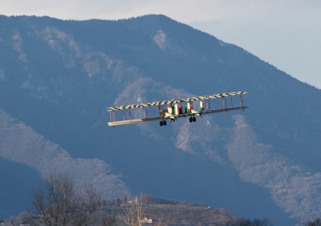 Replica Caproni Ca.3 Bomber Stretches Her Legs 11 Ca3 Caproni n
