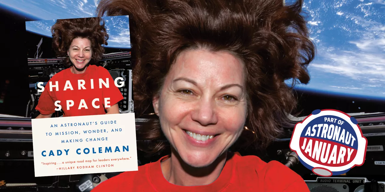 Astronaut Cady Coleman Shares Her Space On Jan. 11 10 CadyColeman Book Museum of Flight