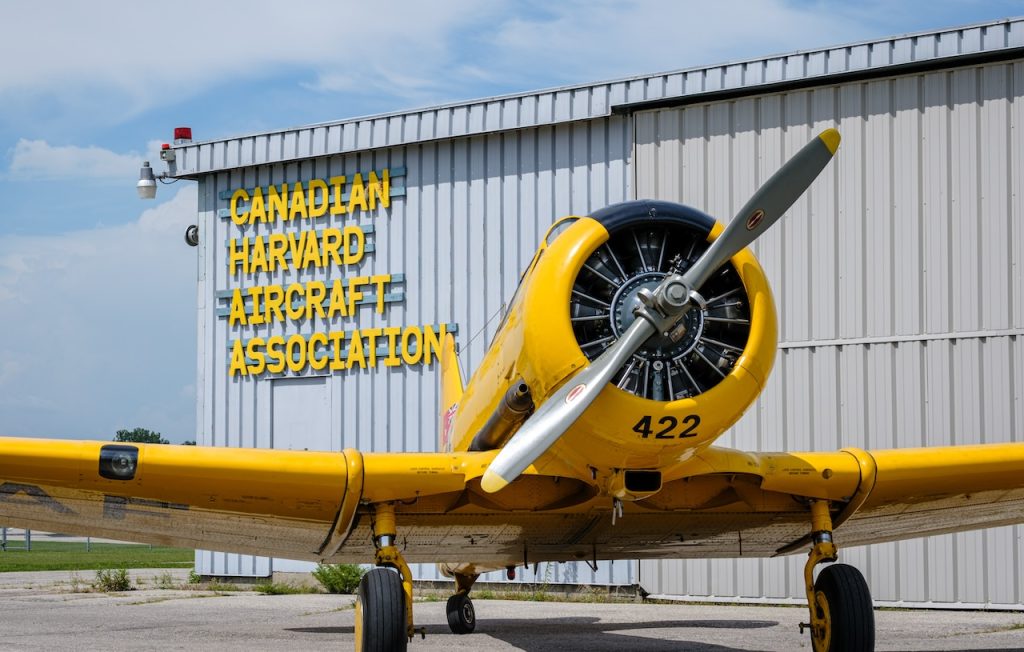 Canadian Harvard Aircraft Association Marks 40 Years of Honoring Aviation History 17 Canadian Harvard Aircraft Association CHAA Harward