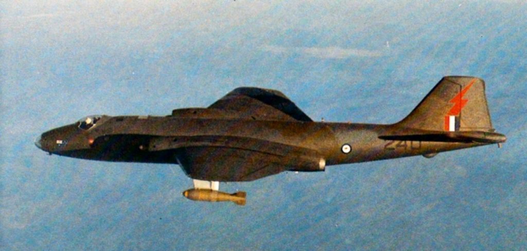 Today in Aviation History: First Flight of the English Electric Canberra 13 Canberra B20 2 Sqn RAAF over Vietnam 1970
