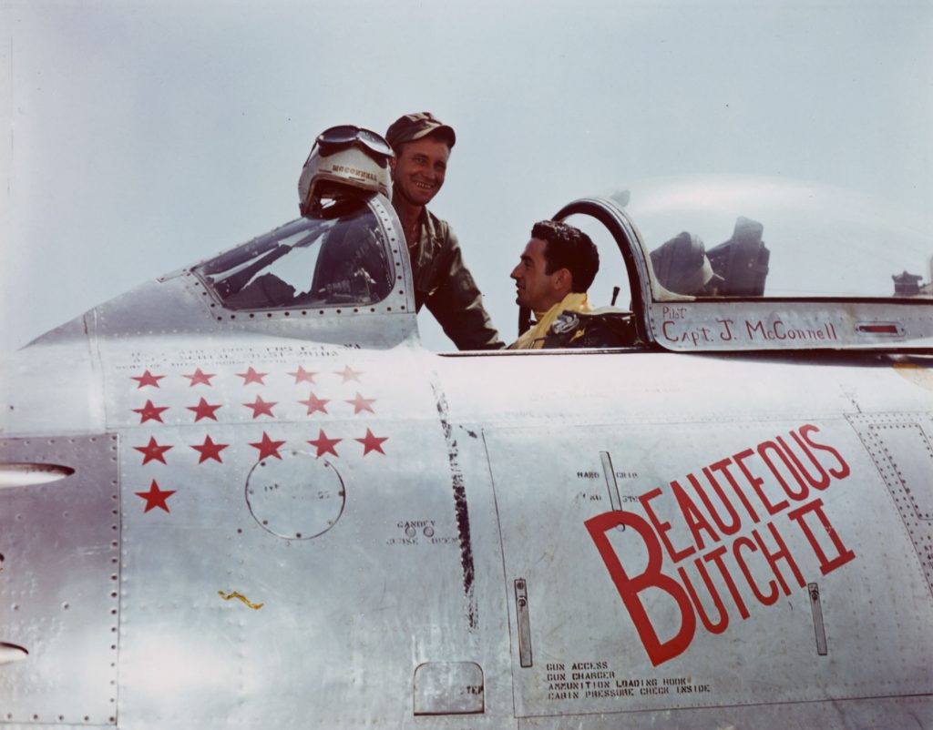 Classic Fighters of America: F-86F Performs First Engine Run 11 Capt. Joseph McConnell Jr