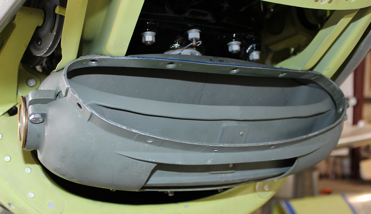 XP-82 Twin Mustang - December 2016 - Restoration Update 12 Carburetor air control housing assembly and rotating internal barrel. ((photo via Tom Reilly)