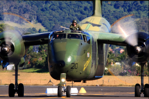 The Historic Aircraft Restoration Society (HARS) Provides Heavy Support for WARBIRDS DOWNUNDER 11 RAAF Caribou At Wings Over Illawarra Air Show 2012. ( Image credit Nick Foss)