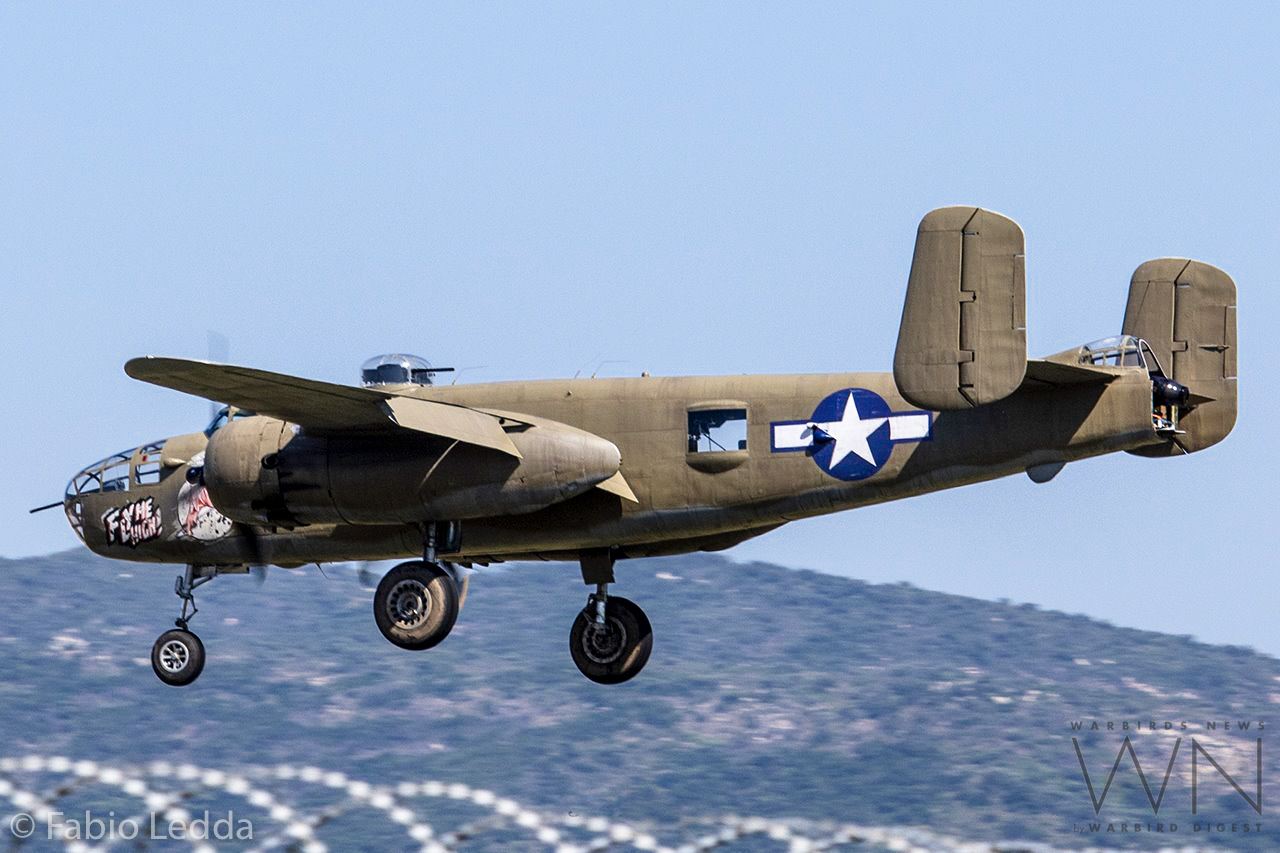 Catch-22 Remake - Warbirds Over Sardinia! 17 Catch 22 B25 Photo Fabio Ledda June 27 5