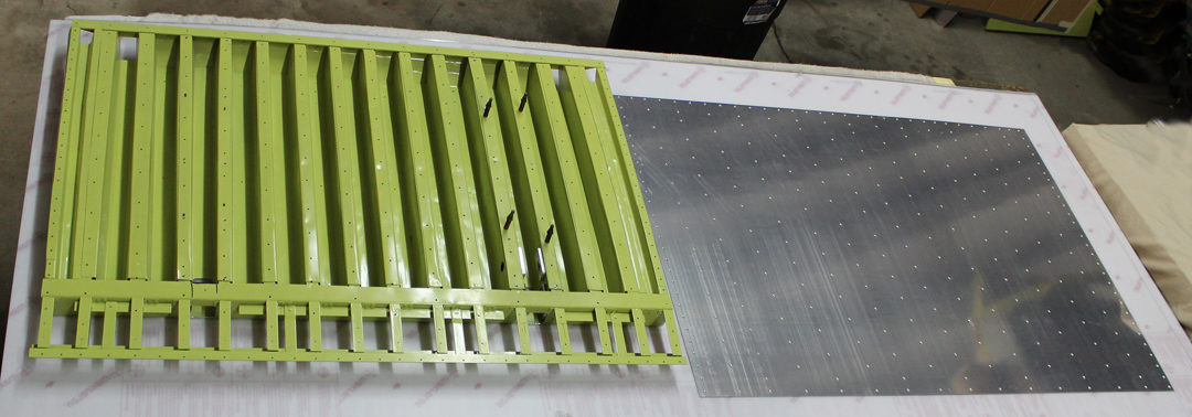 XP-82 Twin Mustang - Feb.-April, 2015 - Restoration Update 13 Center gun bay door. (photo via Tom Reilly)