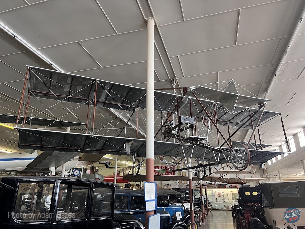 Exploring the Antique Aircraft Collection at Pioneer Village 23 Charles K. Hamiltons Curtiss Pusher which he used to make the first round trip flight from New York City to Philadelphia Adam Estes
