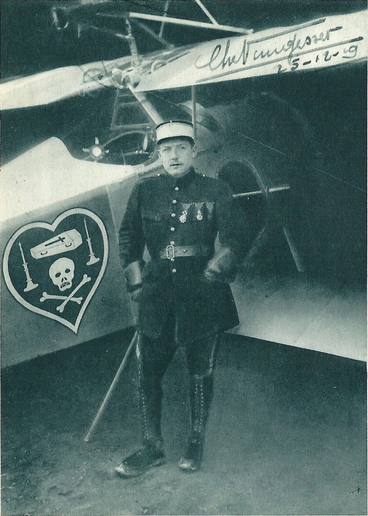 France’s Indestructible Ace: The Legendary War of Charles Nungesser 12 Charles Nungesser et son emblème