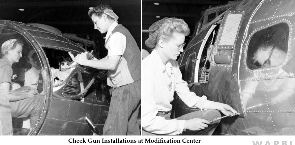Setting the Record Straight: B-17 Modification Centers 11 Cheyenne Modification Center Cheek Guns Installation