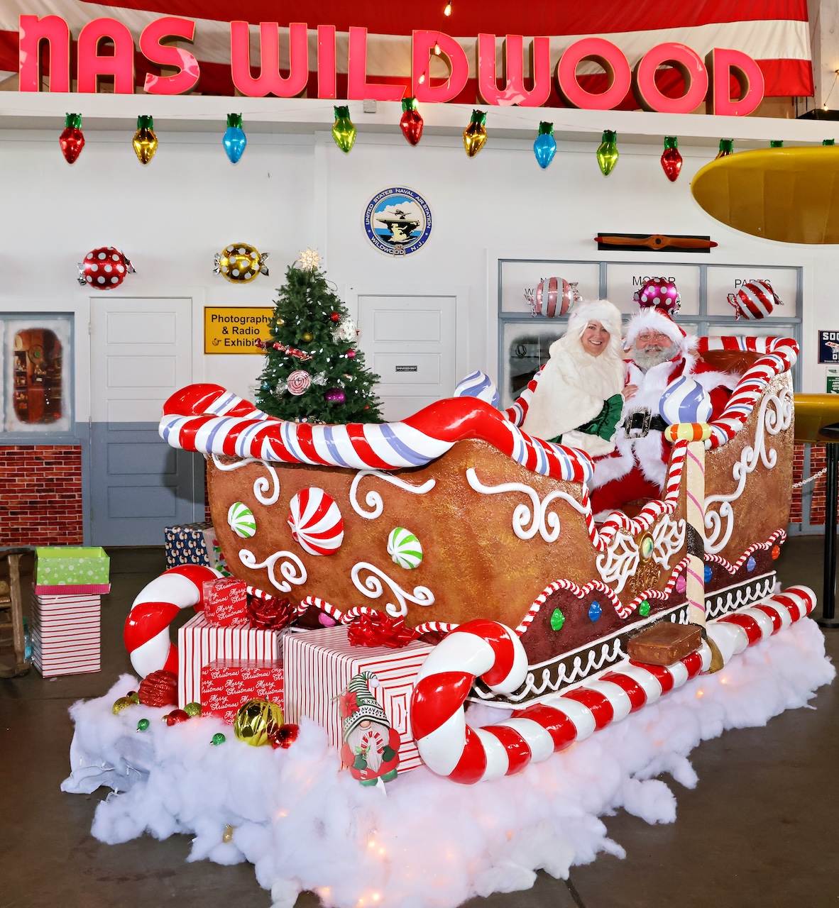 Christmas at the Hangar Returns to NAS Wildwood Aviation Museum 12 Christmas at the Hangar Photo 1