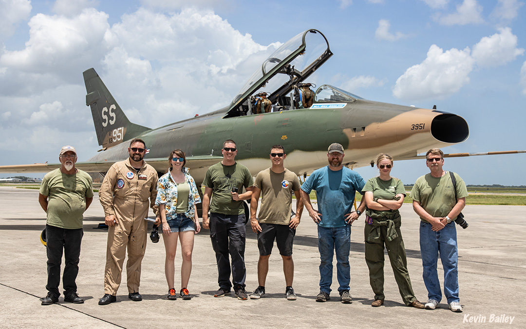 FIGHTERJETS INC to Represent Collings Foundation Jets in the 2026 Airshow Season 20 Collings Foundations F 100F 56 3844 volunteers