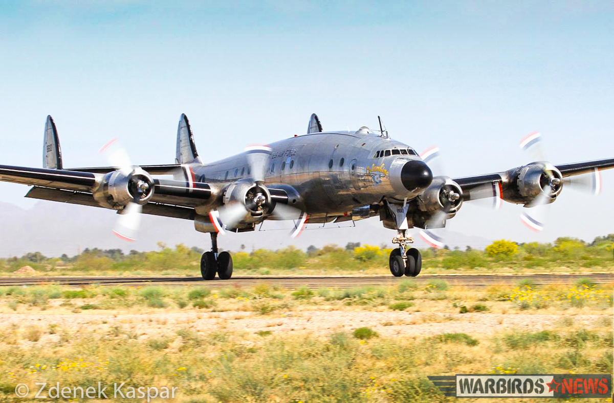 Columbine II - Homeward Flight Update - 21 March, 2016 12 Take off roll. (photo by Zdenek Kaspar)