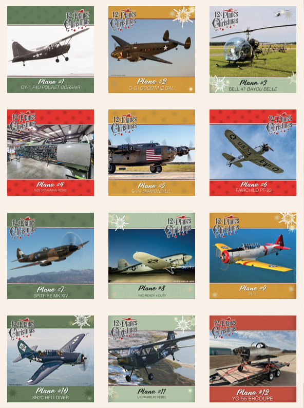 Commemorative Air Force Announces The 12 Planes of Christmas 11 Commemorative Air Force Announces the 12 Planes of Christmas
