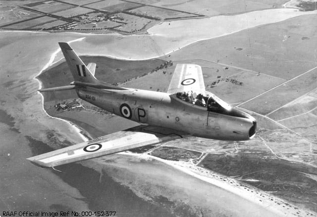 Today in Aviation History: August 14 — Australia Flies Beyond the Sound Barrier 11 Commonwealth Aircraft Corporation CA 26 Sabre A94 101 Royal Australian Air Force 2
