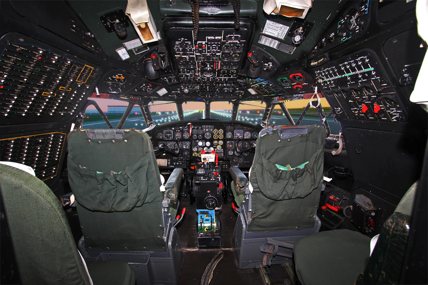 Sud Aviation Caravelle Cockpit Simulator 28 The Caravelle cockpit well on its way to completion. (photo via Nils Andersson)