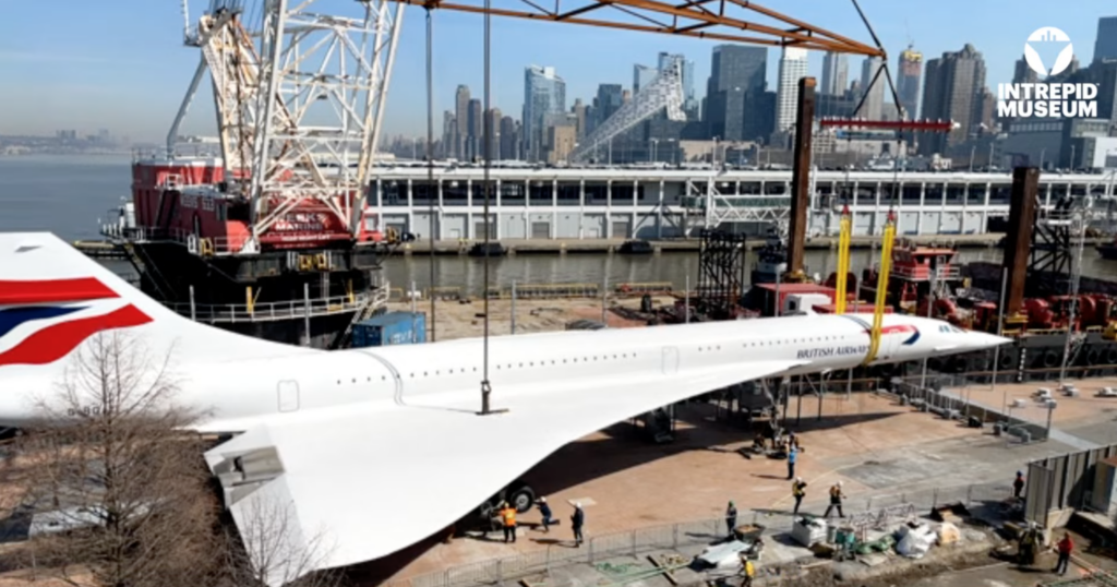 Today in Aviation History: First Flight of the Concorde 16 Concorde Returned to The Intrepid Museum