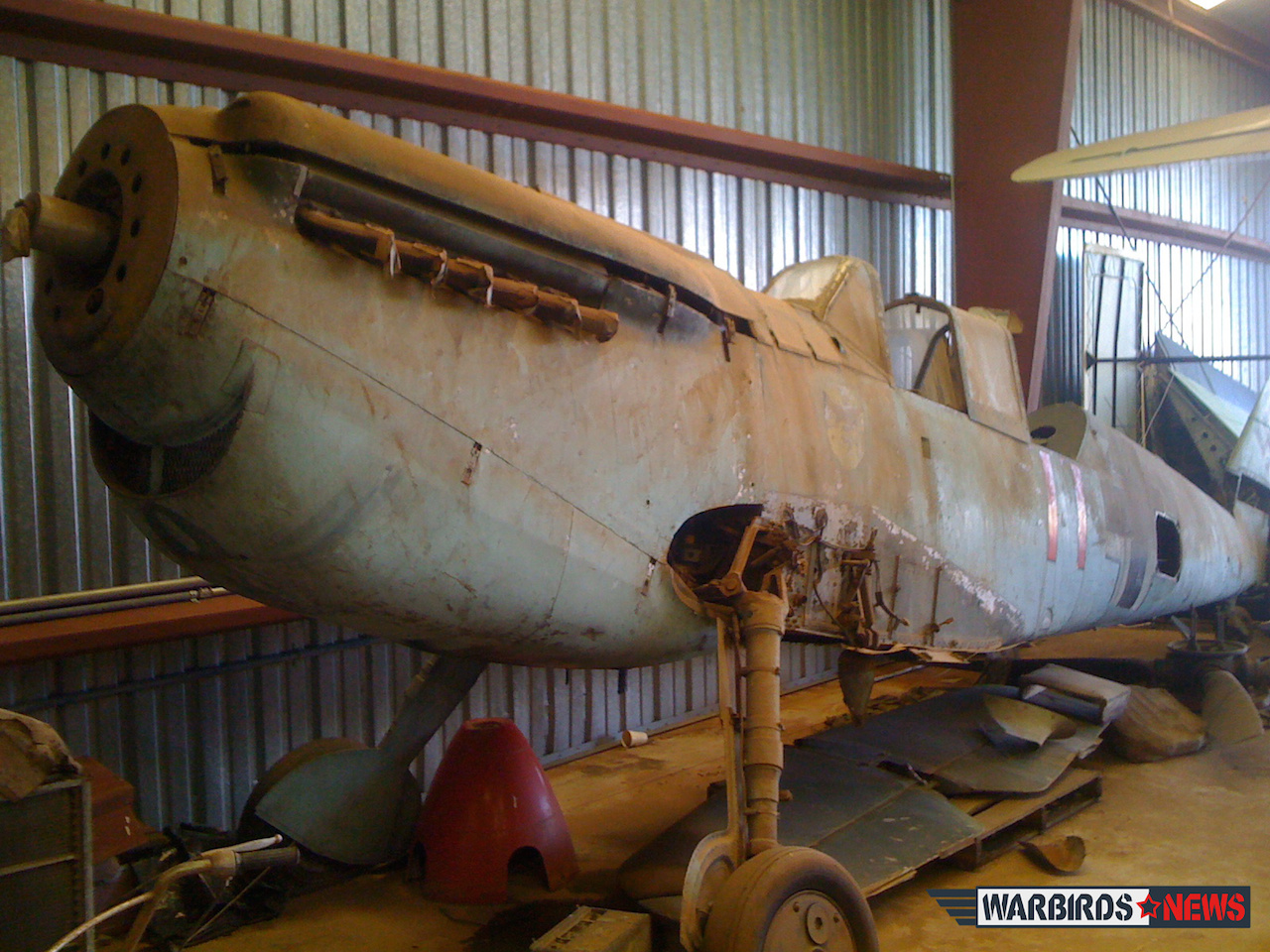 Messerschmitts Out of the Barn ... 10 The unique two-seater Buchon which 46 Aviation will operate out of Sion, Switzerland once she's finished her restoration.