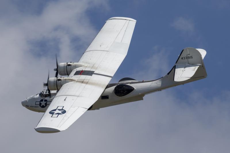 IWM Duxford’s 50th Anniversary Flying Finale 11 Consolidated Catalina PBY 5A IWM
