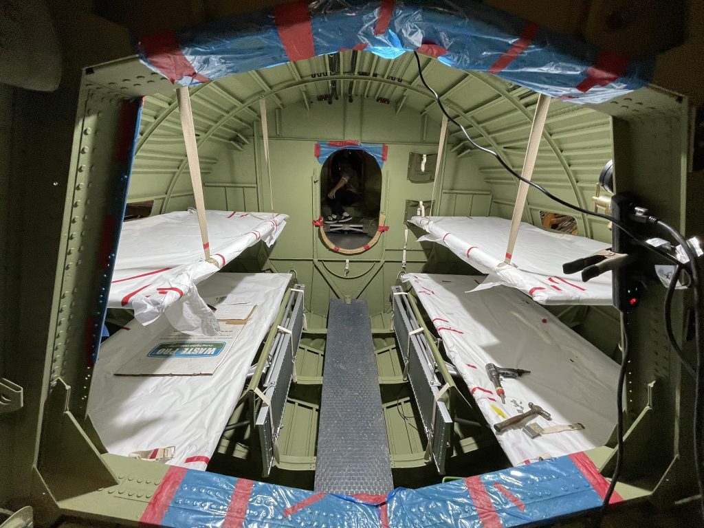 World’s Oldest Flying Consolidated PBY-5A Catalina Restoration Continues 14 Consolidated PBY 5A Catalina BuNo 2459 restin area